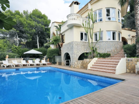 VILLA FOR RENOVATION SEA VIEW IN COSTA DE LA CALMA | Homes In Mallorca