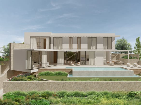 FANTASTIC VILLA WITH SEA VIEW IN CALA LLAMP | Homes In Mallorca