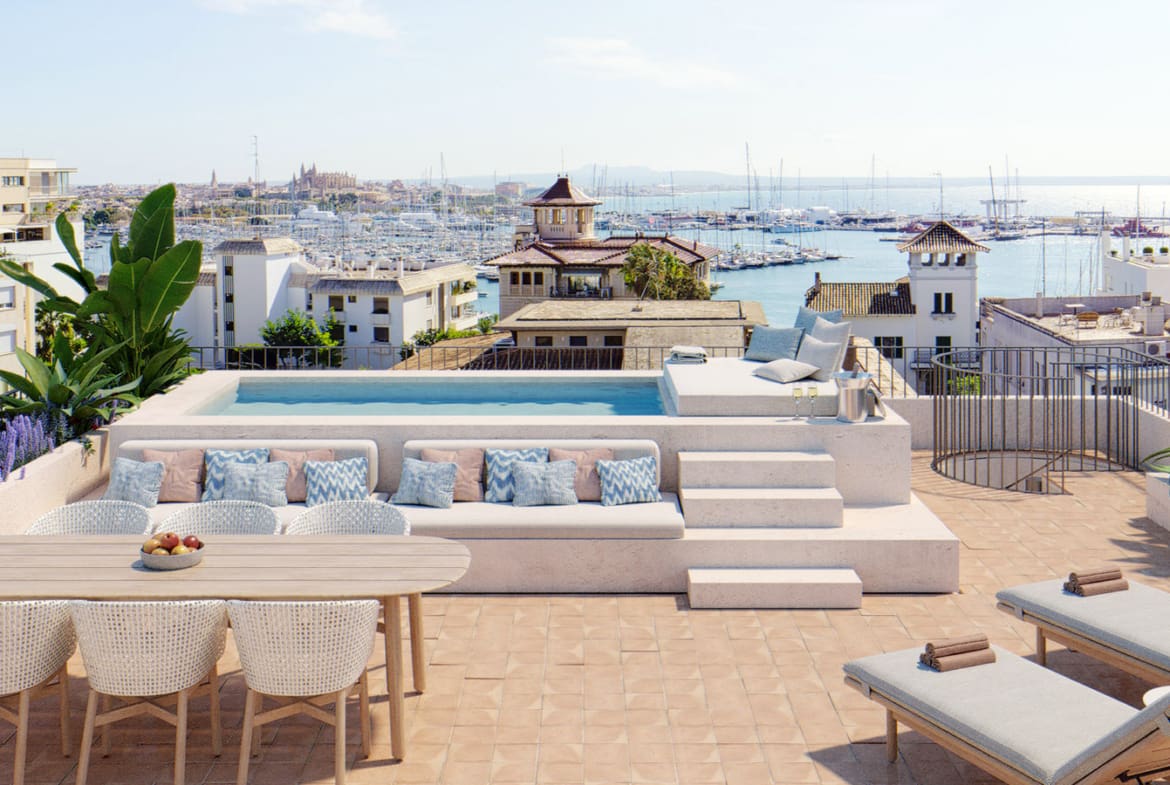 Luxury Apartments in Bellver Place with Palmallorca in Palma